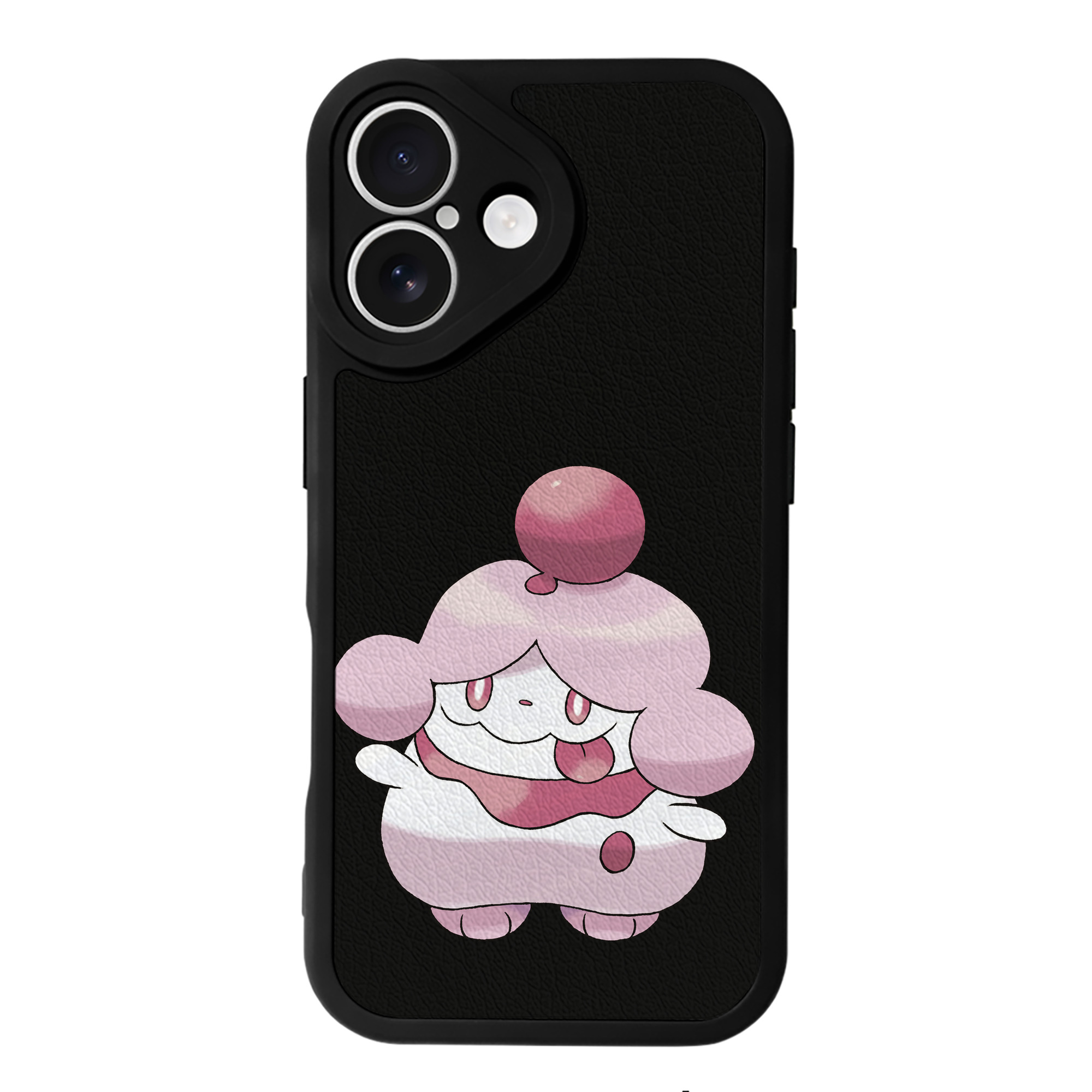 （画像用） ポケットモンスター Pokémon 【iPhone 16シリーズ対応】シリコンスマホケース（レザー調） 材質：シリコン